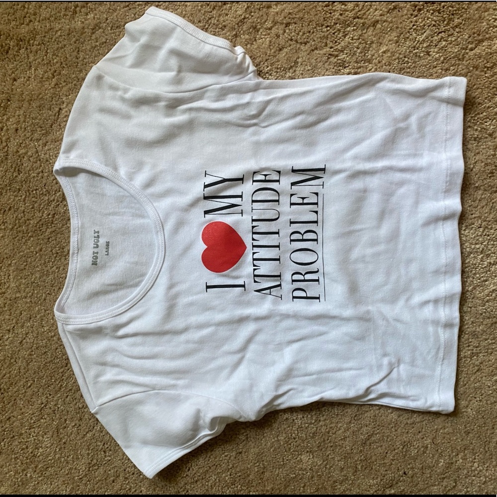 I ❤️ MY ATTITUDE PROBLEM  crop top!